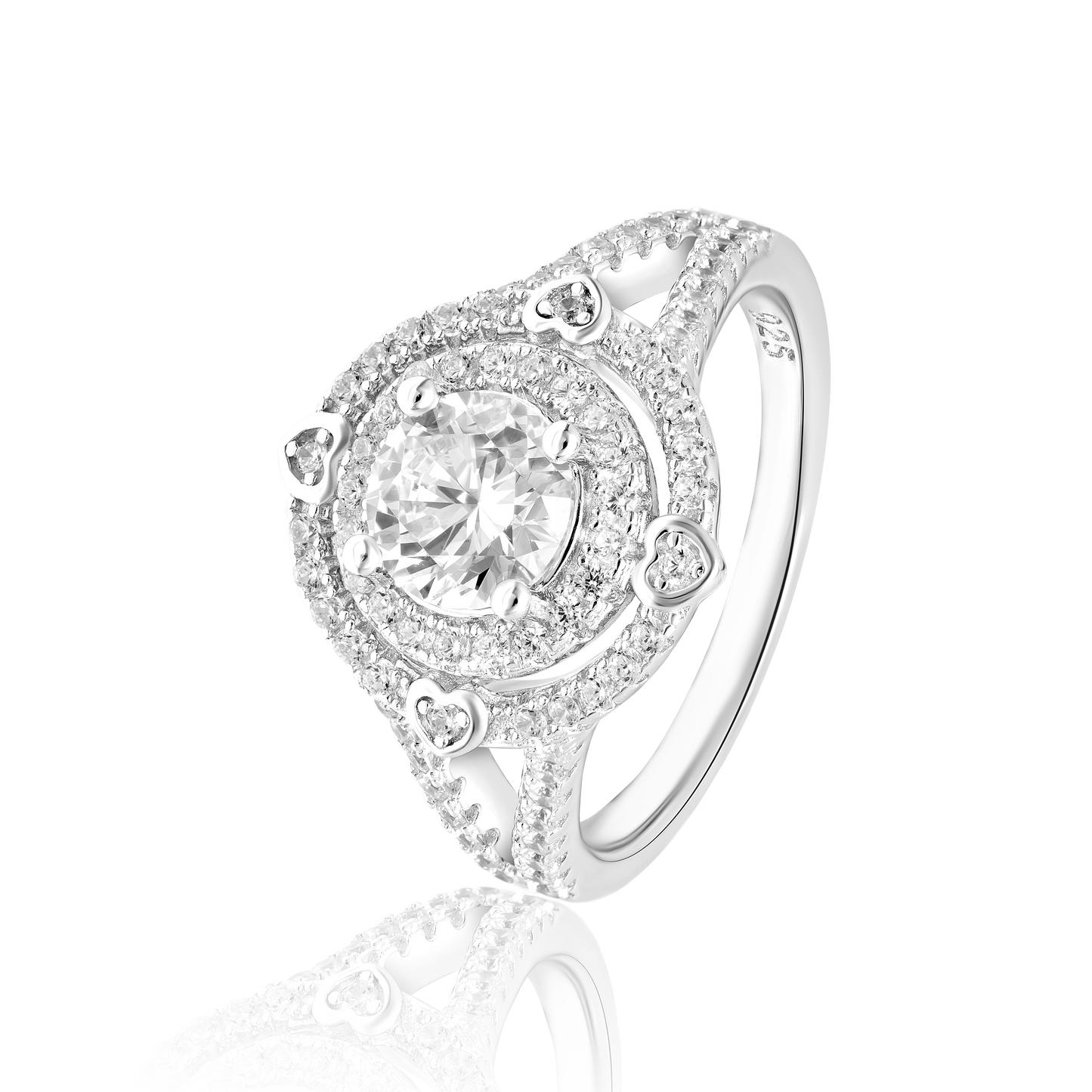 Real 925 Sterling Stone Silver Rings