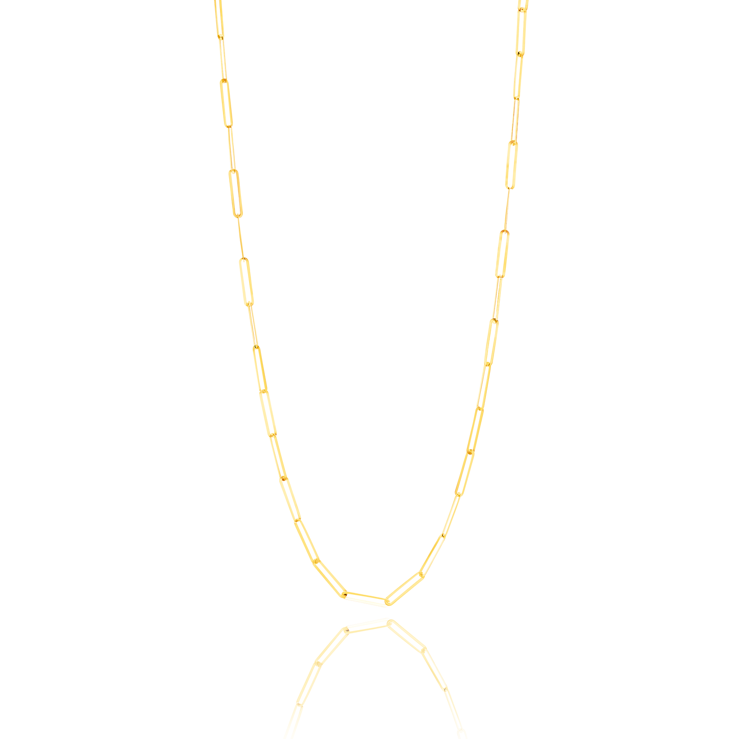 18K Pure Gold Linked Chain