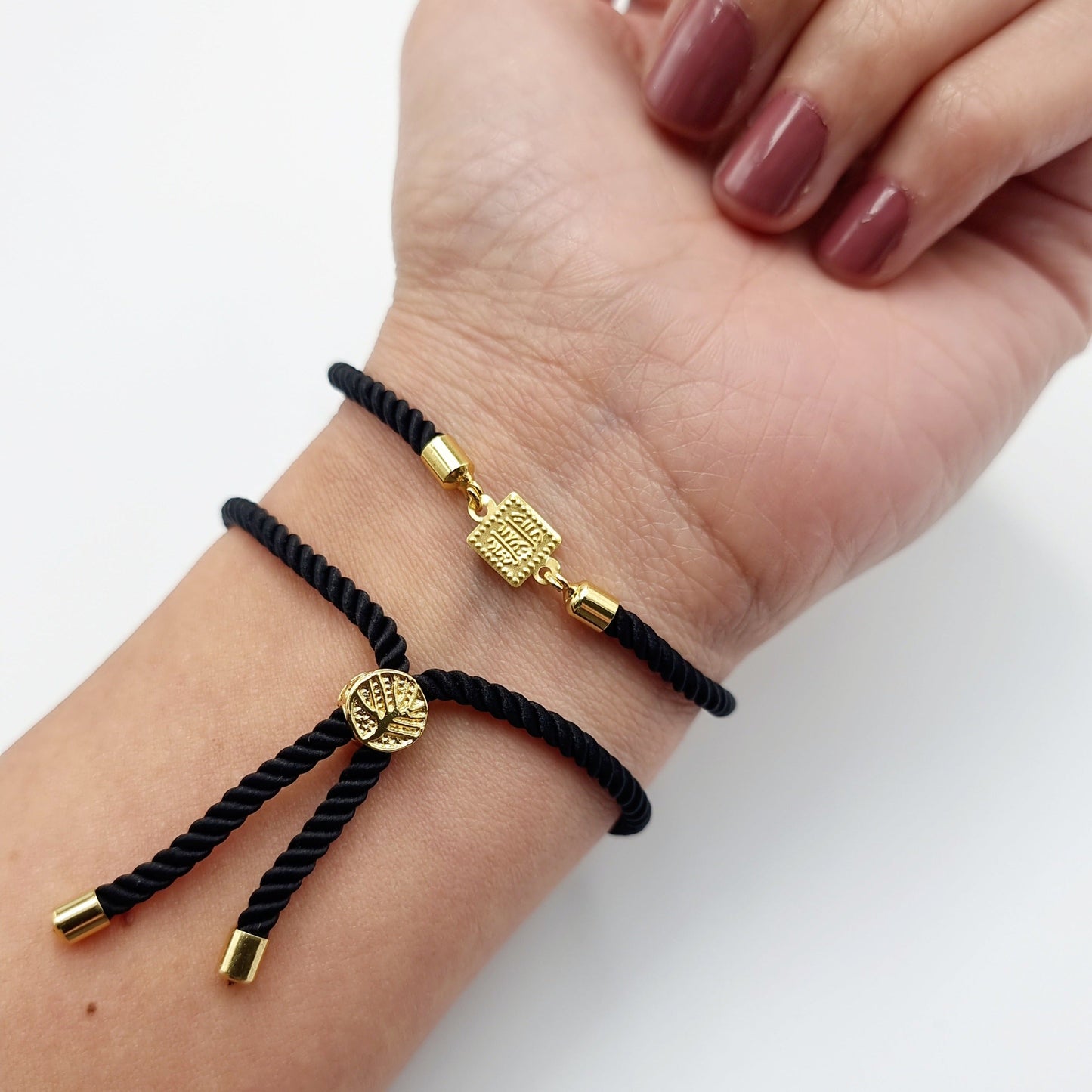 21K Pure Gold Adjustable Bracelet