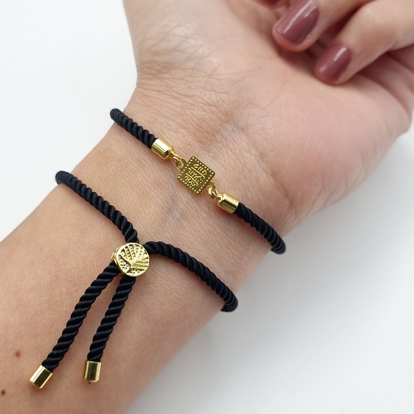 21K Pure Gold Adjustable Bracelet