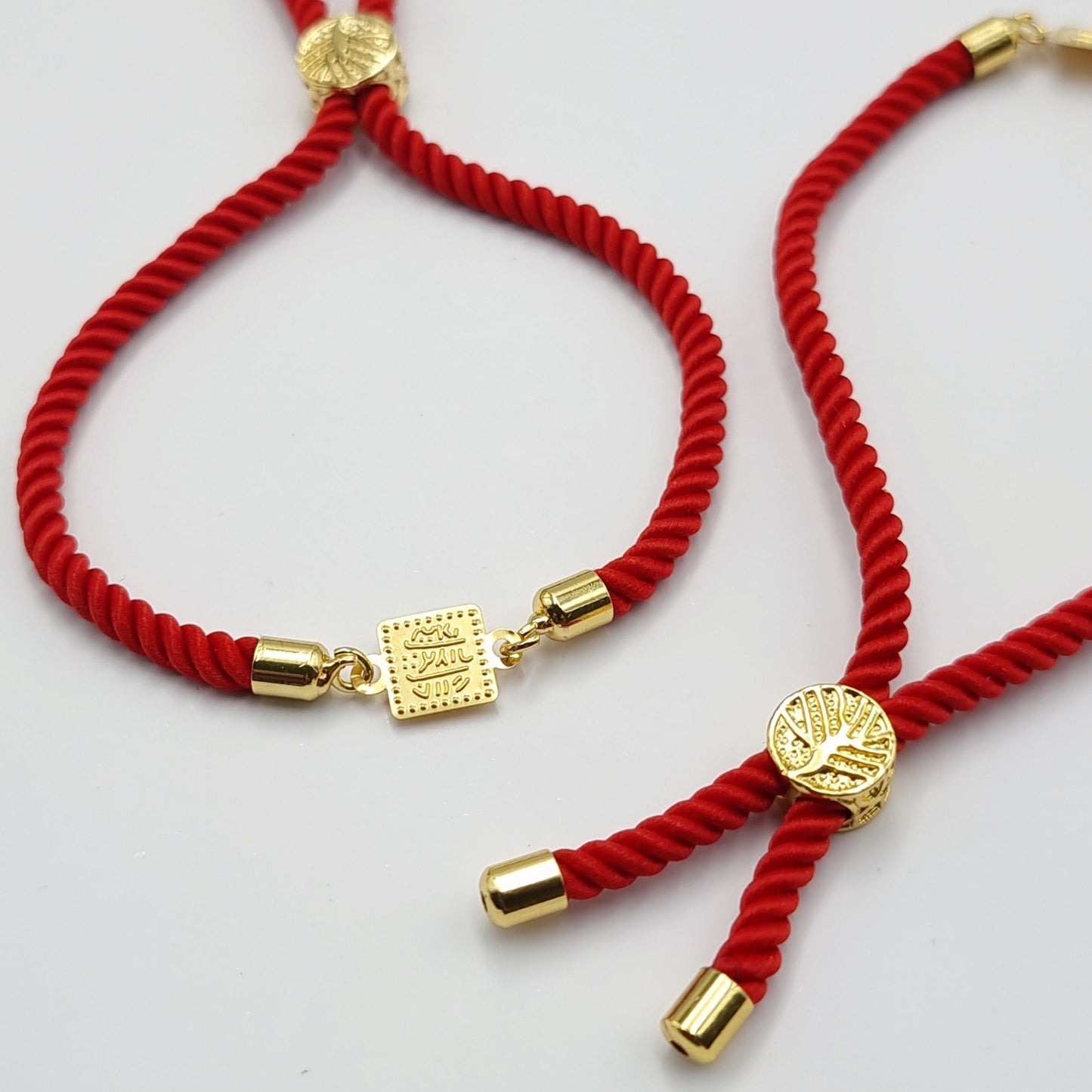 21K Pure Gold Adjustable Bracelet