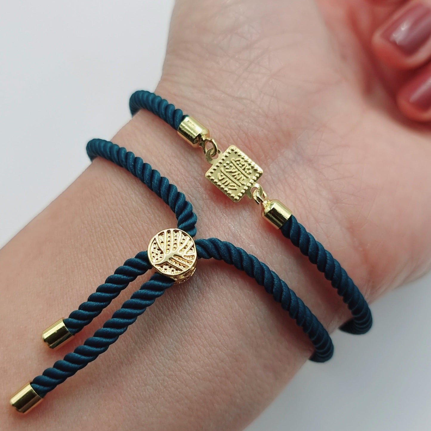 21K Pure Gold Adjustable Bracelet