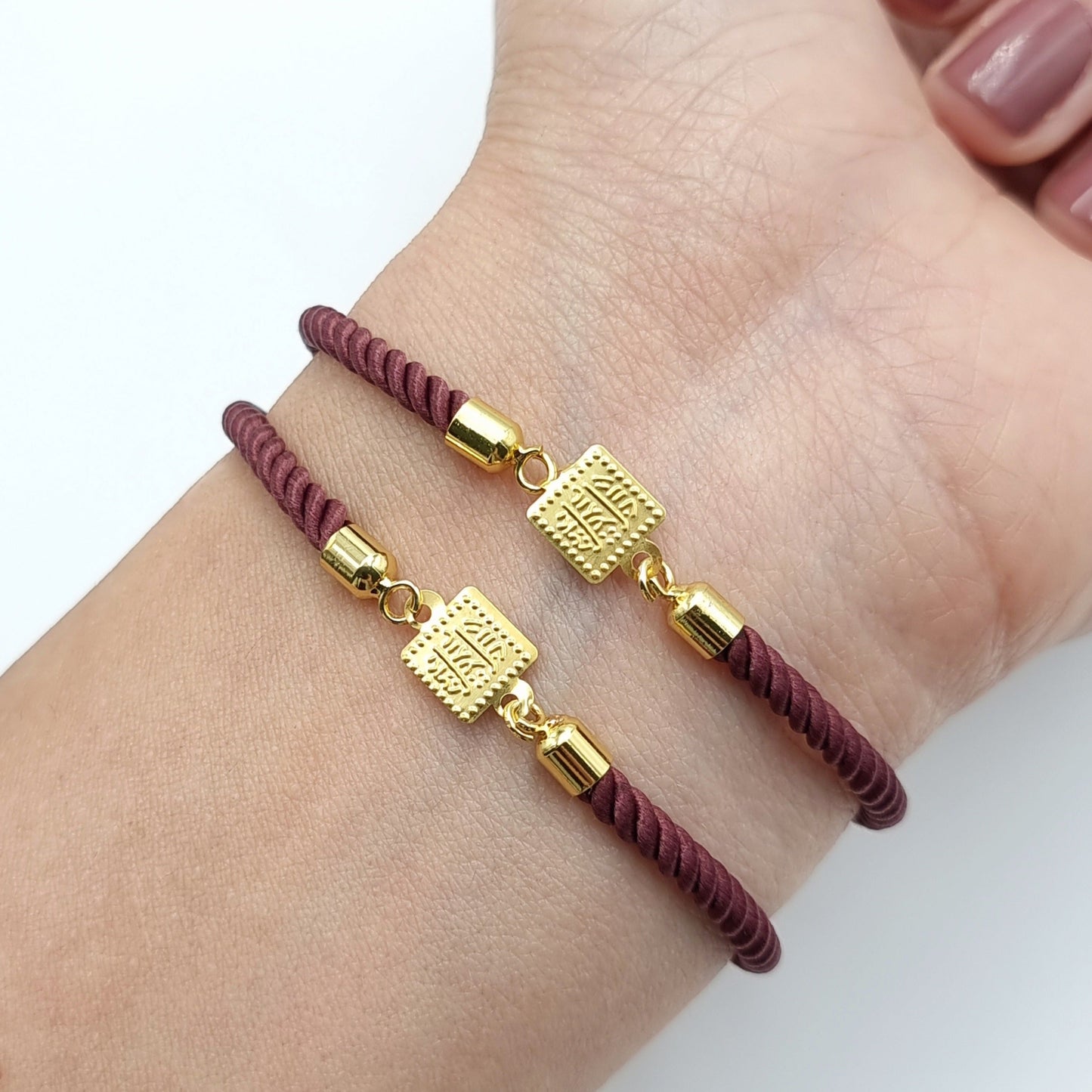 21K Pure Gold Adjustable Bracelet