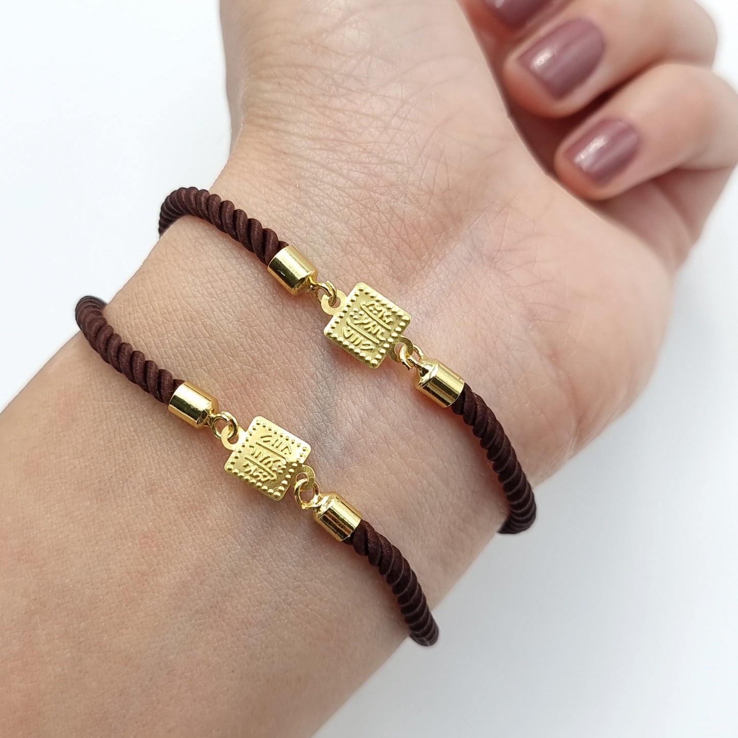21K Pure Gold Adjustable Bracelet