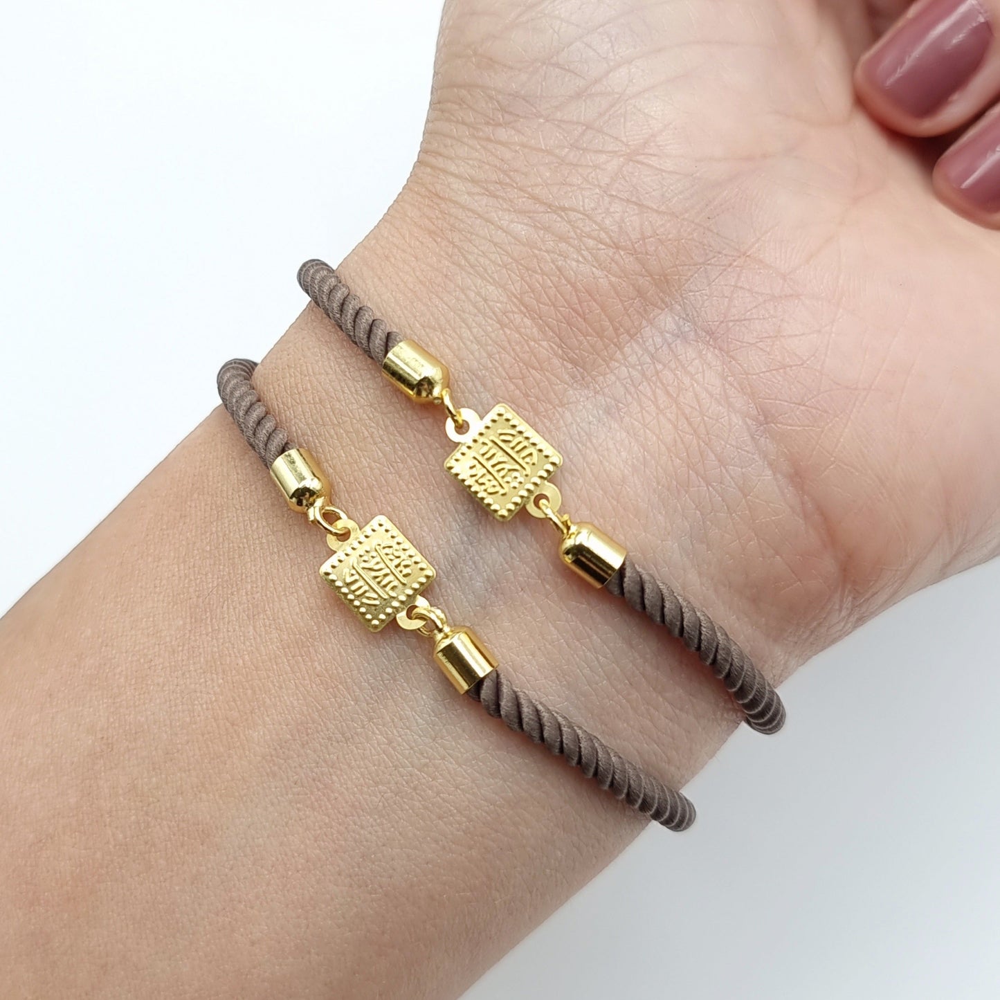 21K Pure Gold Adjustable Bracelet