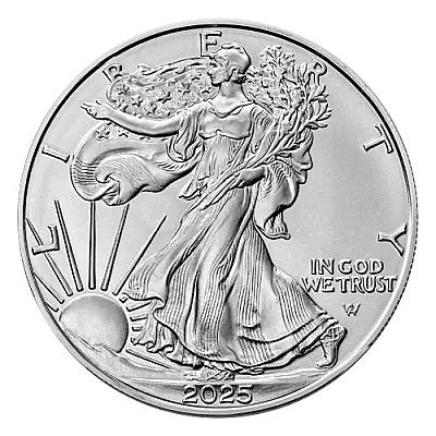 2025 1oz American Eagle Silver Coin