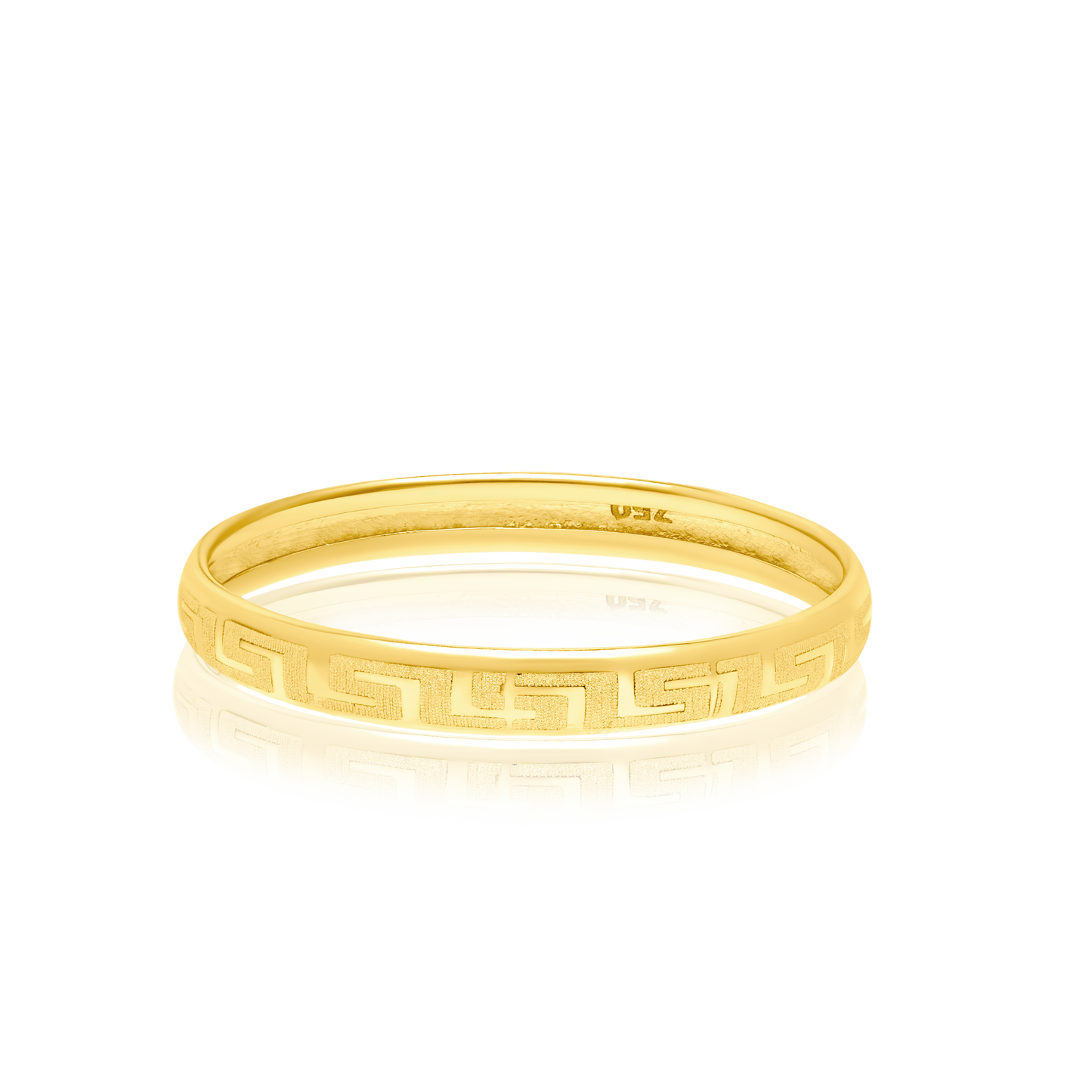 18K Pure Gold Ring