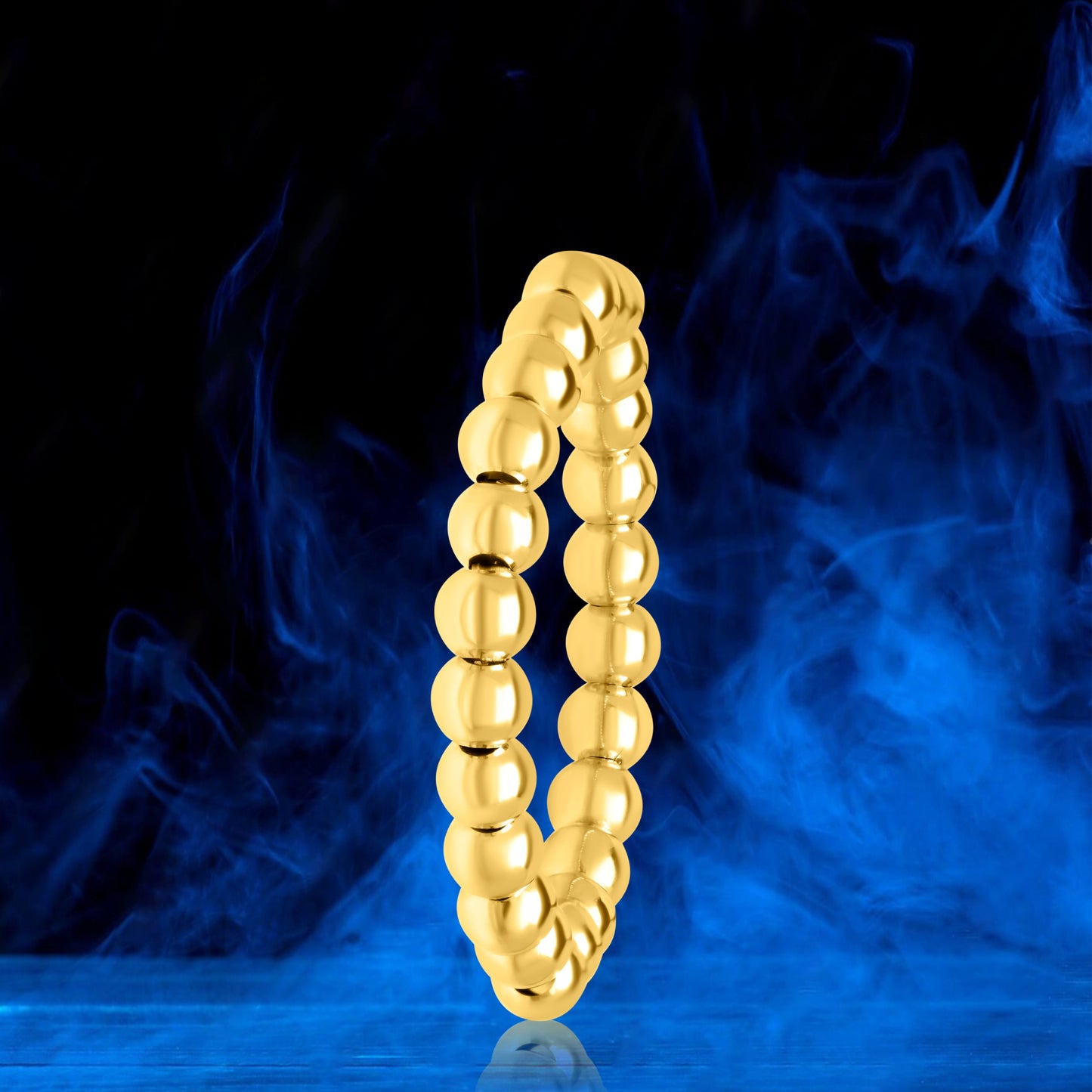 18K Pure Gold Seed Ring