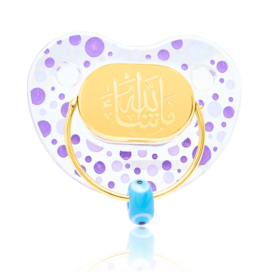 18K Pure Gold Kids Nipple Bangle