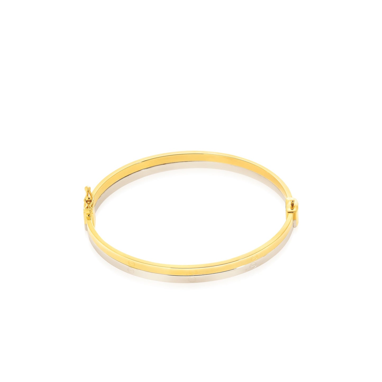18K Pure Gold Elegant Bangle