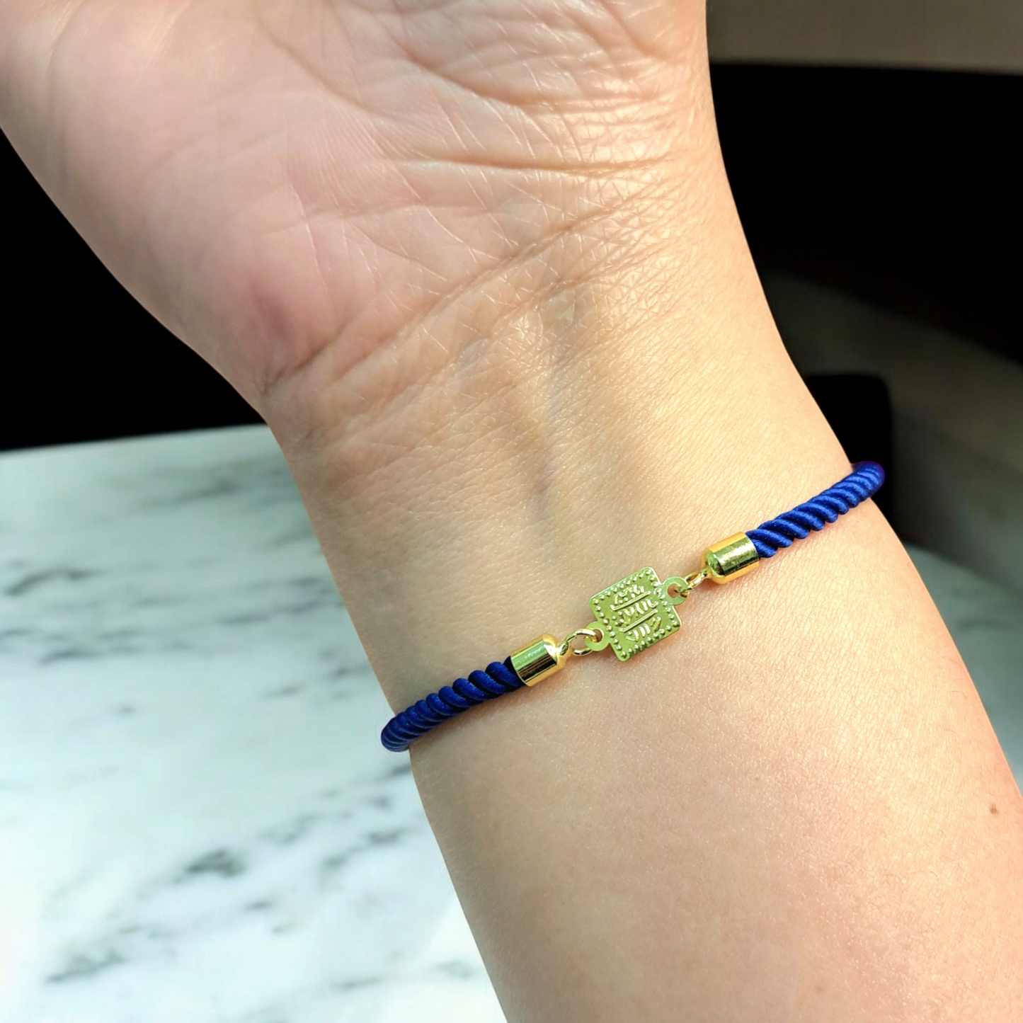 21K Pure Gold Adjustable Bracelet