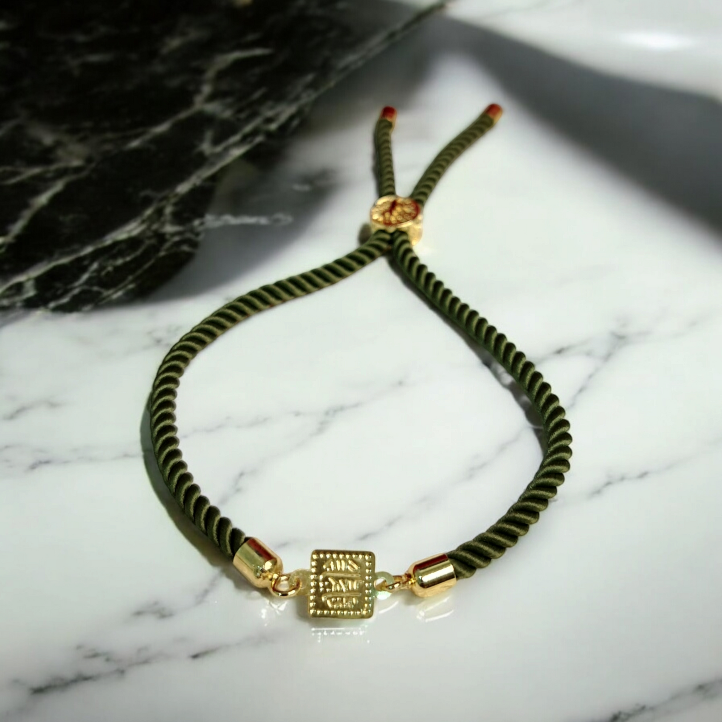 21K Pure Gold Adjustable Bracelet