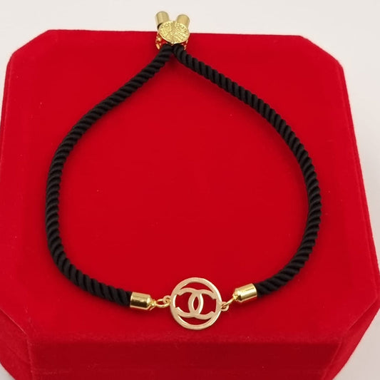 18K Pure Gold Thread Adjustable Bracelet | Bracelet | 18K Gold Jewelry