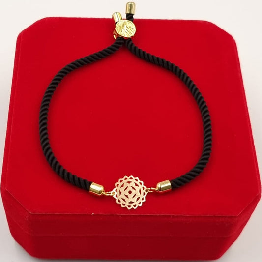 18K Pure Gold Thread Adjustable Bracelet | Bracelet | 18K Gold Jewelry