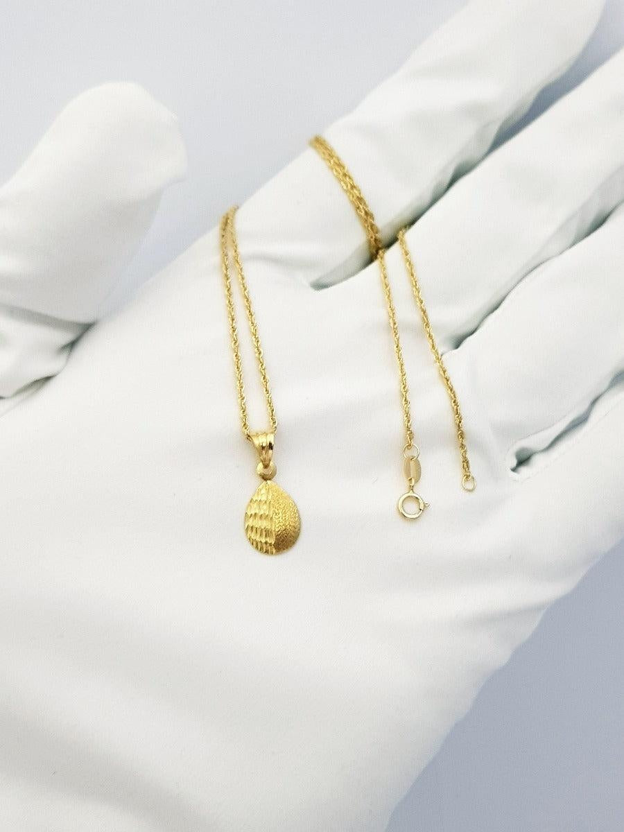 18K Pure Gold Necklace | Necklace | 18K Gold Jewelry