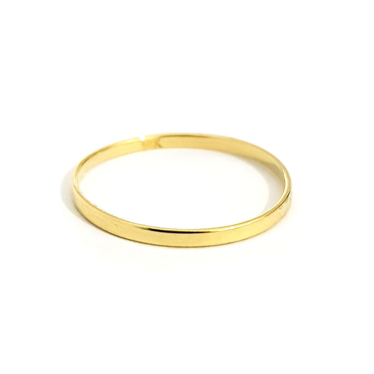 18K Pure Gold Plain Ring | Ring | 18K Gold Jewelry