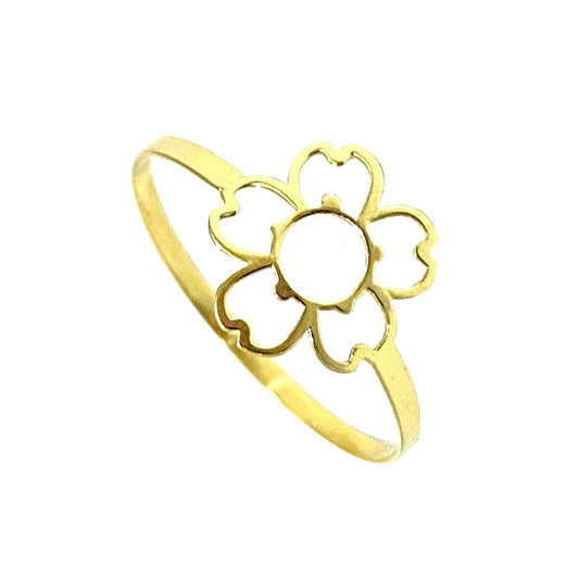 GR514_01 18K Gold Ring