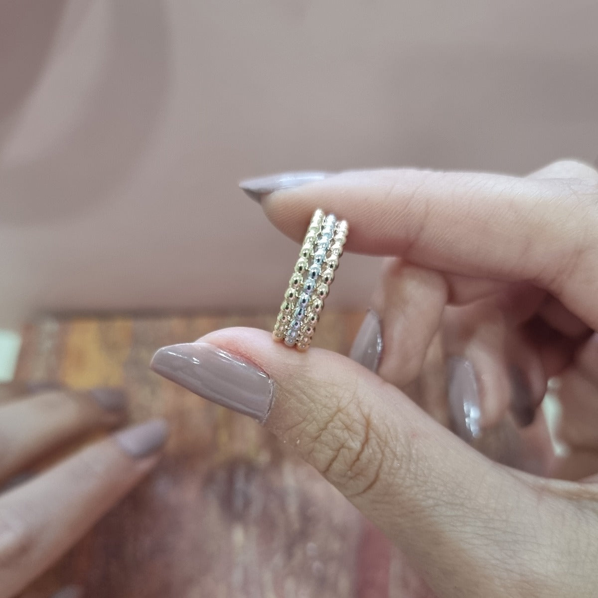 18K Solid Gold Elegant Design Ring | Gold | 18K Gold Jewelry