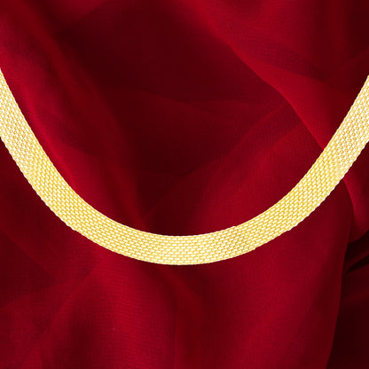 18K Pure Gold Belt Chain