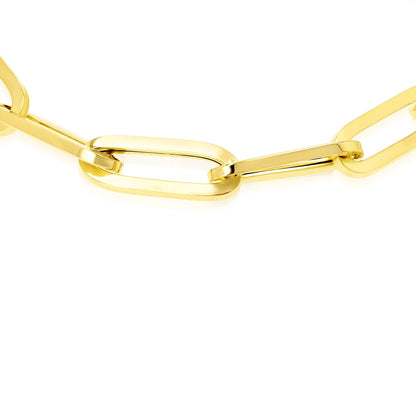 18K Pure Gold Linked Bracelet