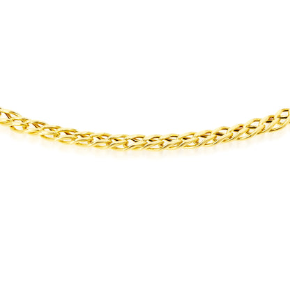 18K Pure Gold Linked Bracelet