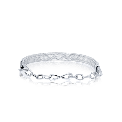 18K Pure Gold 3 Color Elastic Bangle Set