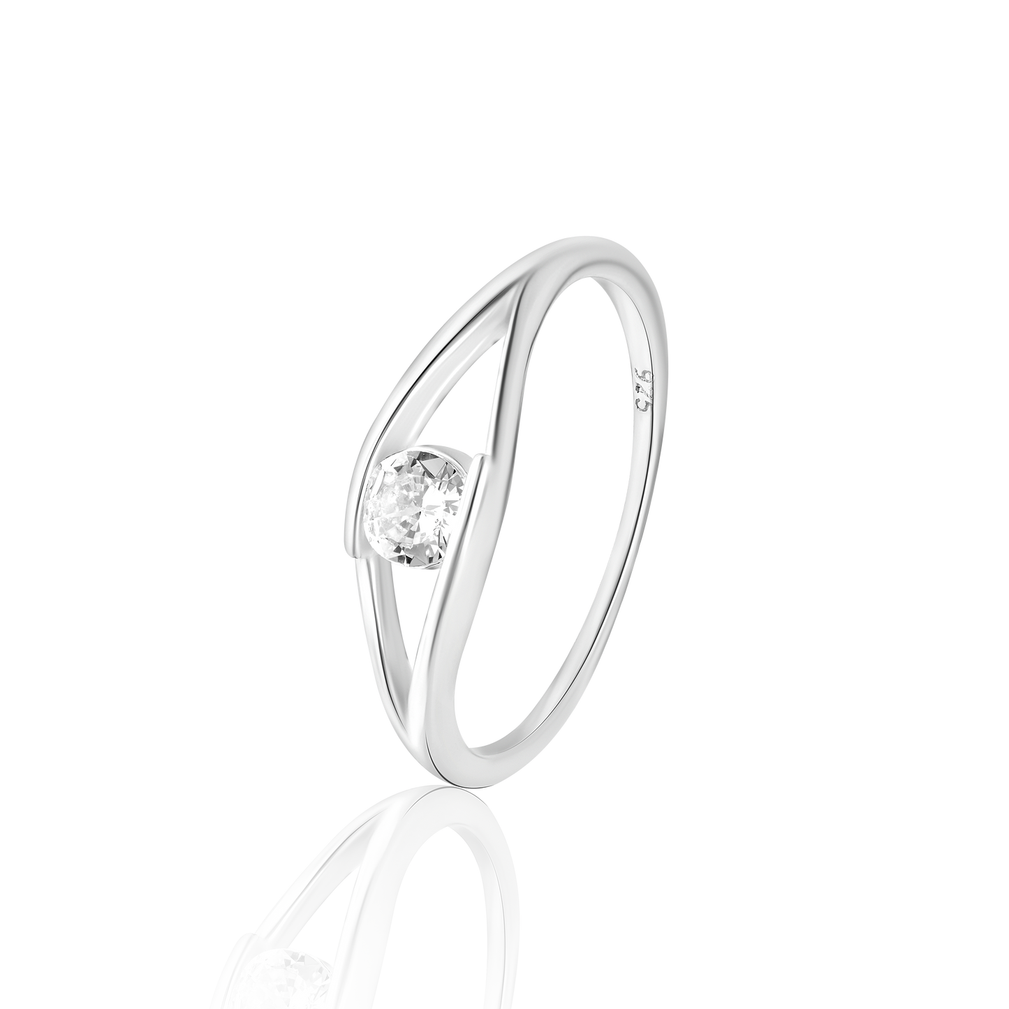 Real 925 Sterling Stone Silver Rings