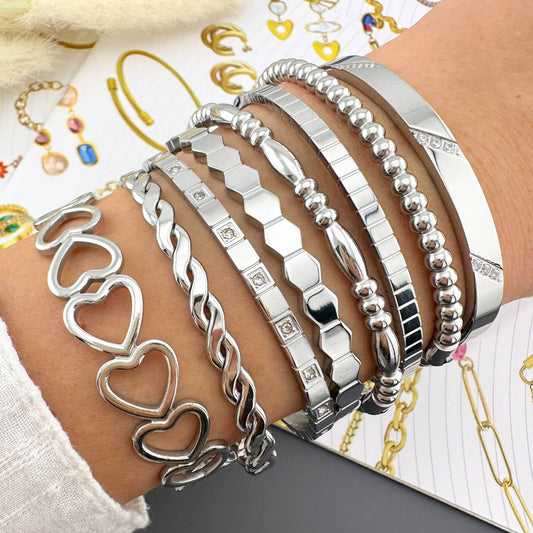 Bracelet, Stainless Steel