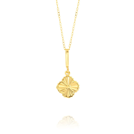 18K Pure Gold V.C Necklace