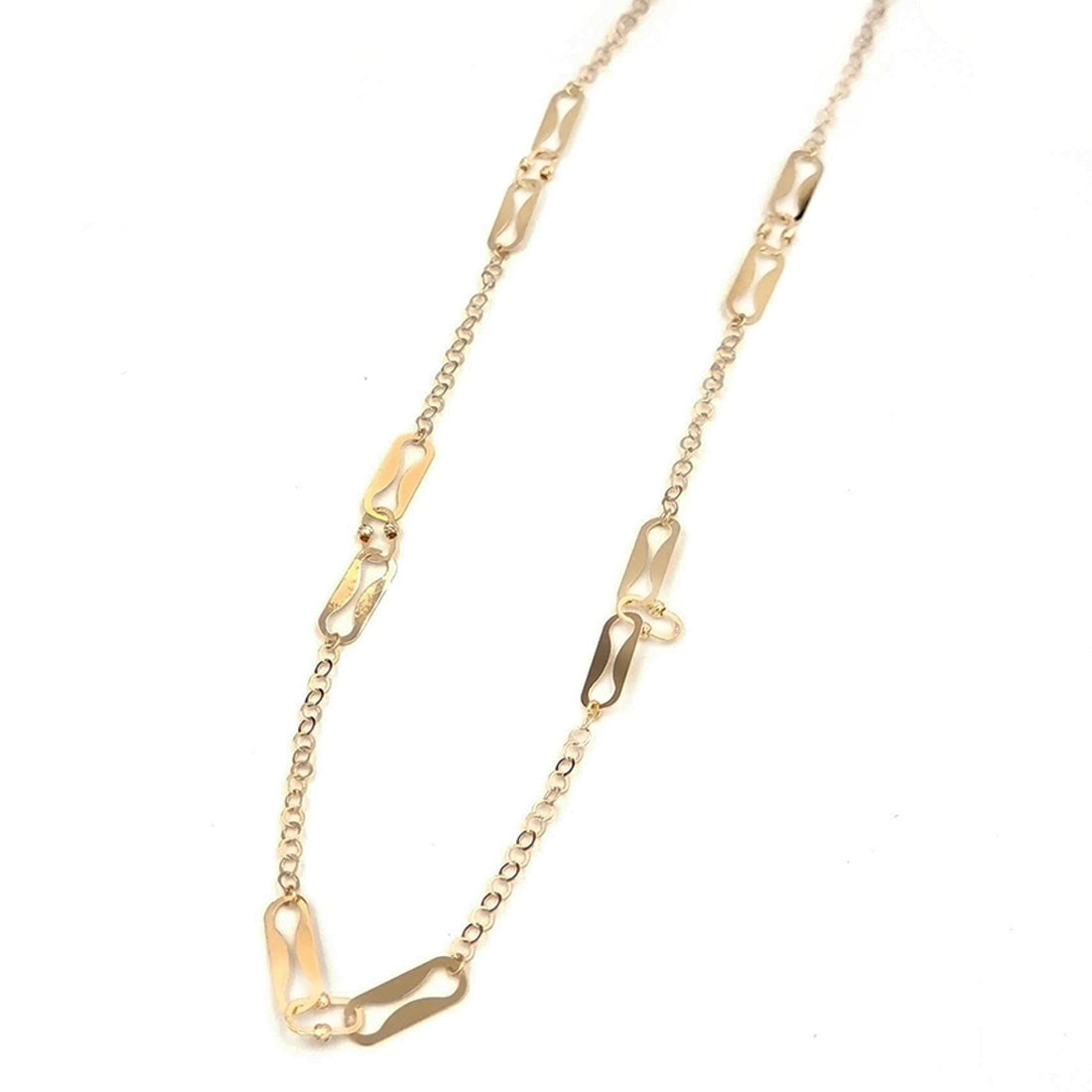 18K Pure Gold Linked Chain | Chain | 18K Gold Jewelry
