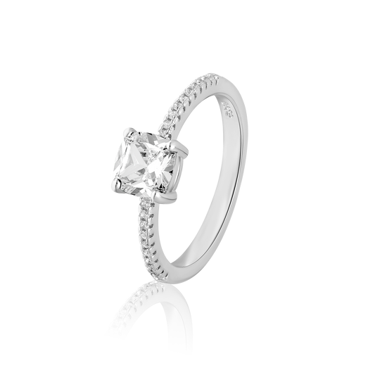 Real 925 Sterling Stone Silver Rings