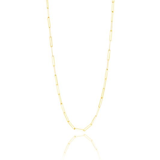 18K Pure Gold Linked Chain
