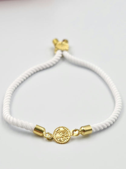 21K Pure Gold Adjustable Coin Bracelet | Bracelet | 18K Gold Jewelry