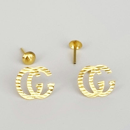 18K Pure Gold Earrings | Earring | 18K Gold Jewelry