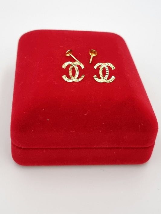 18K Pure Gold Earrings | Earring | 18K Gold Jewelry