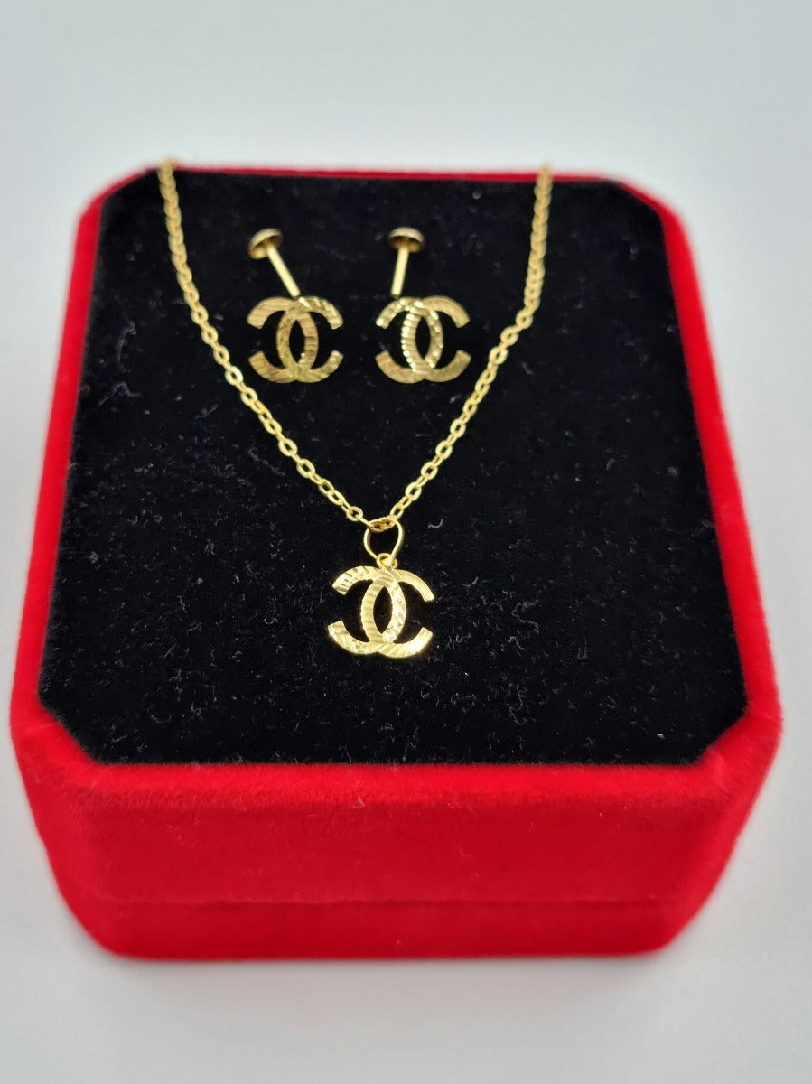 18K Pure Gold Jewelry Set | Jewelry Set | 18K Gold Jewelry