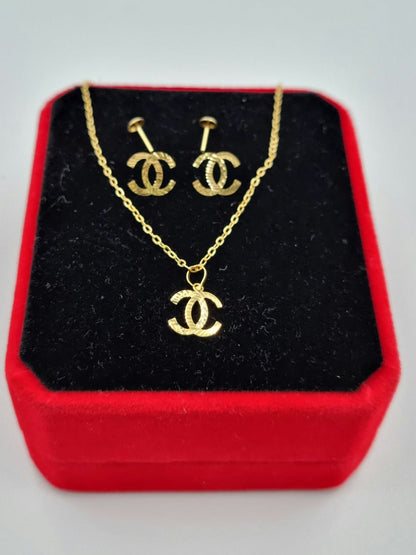 18K Pure Gold Jewelry Set | Jewelry Set | 18K Gold Jewelry