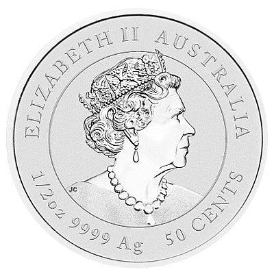 2022 1/2oz Perth Mint Lunar III Tiger Silver Coin
