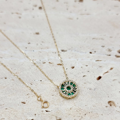 18K Pure Gold Love Necklace