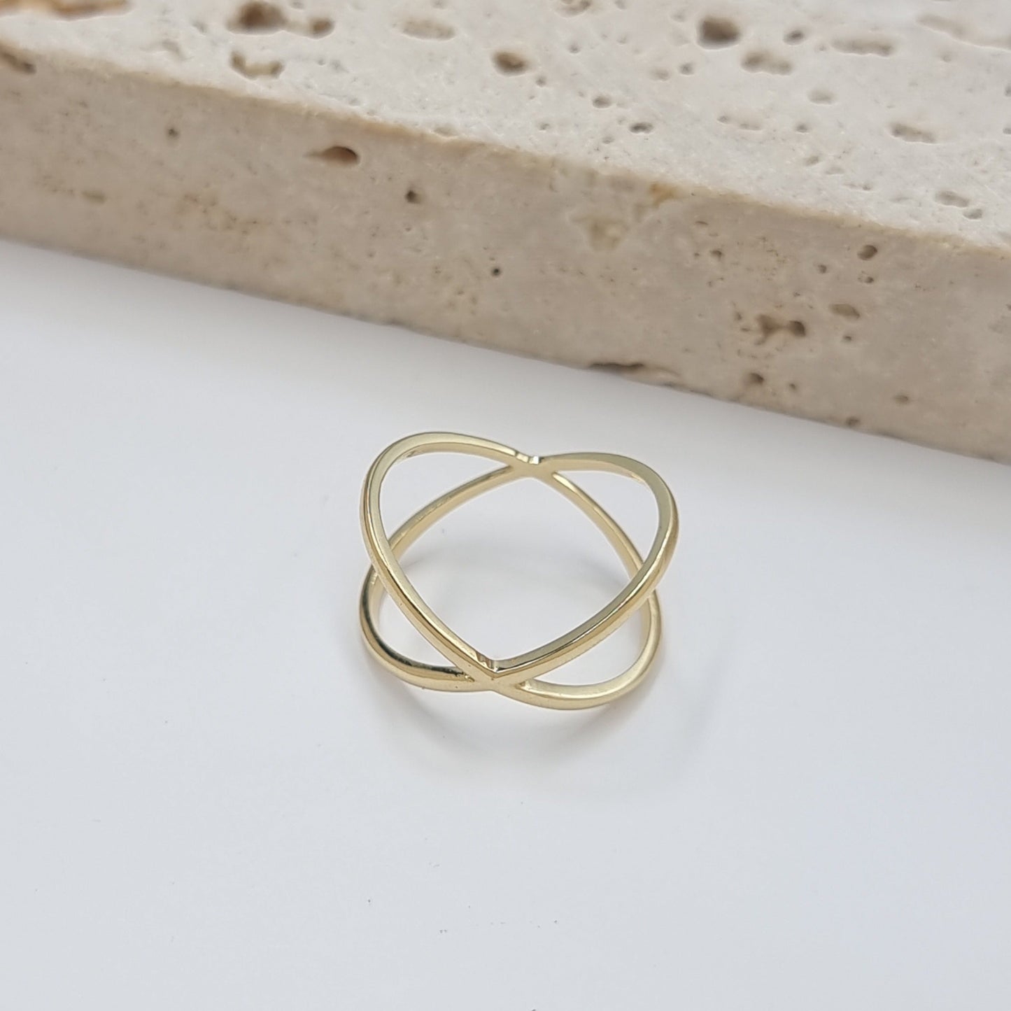 18K Pure Gold Ring