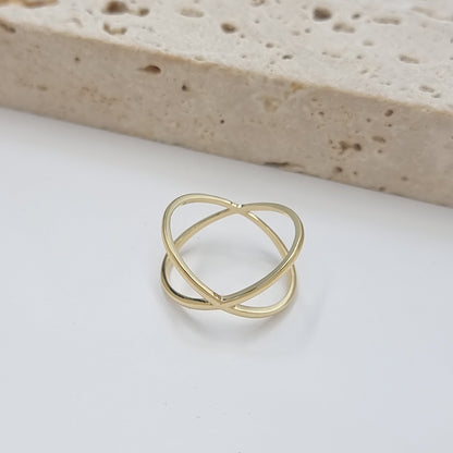 18K Pure Gold Ring