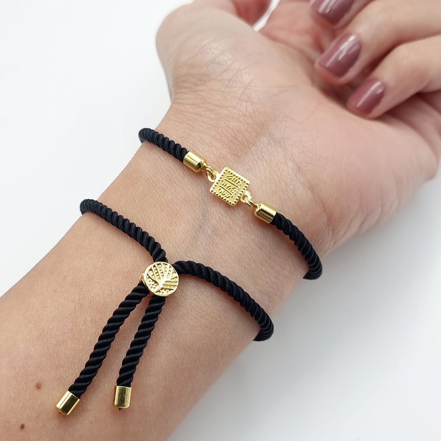 21K Pure Gold Adjustable Bracelet
