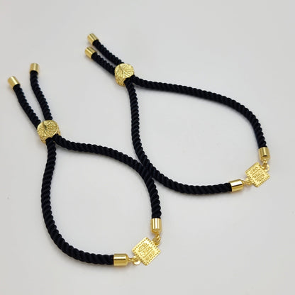 21K Pure Gold Adjustable Bracelet