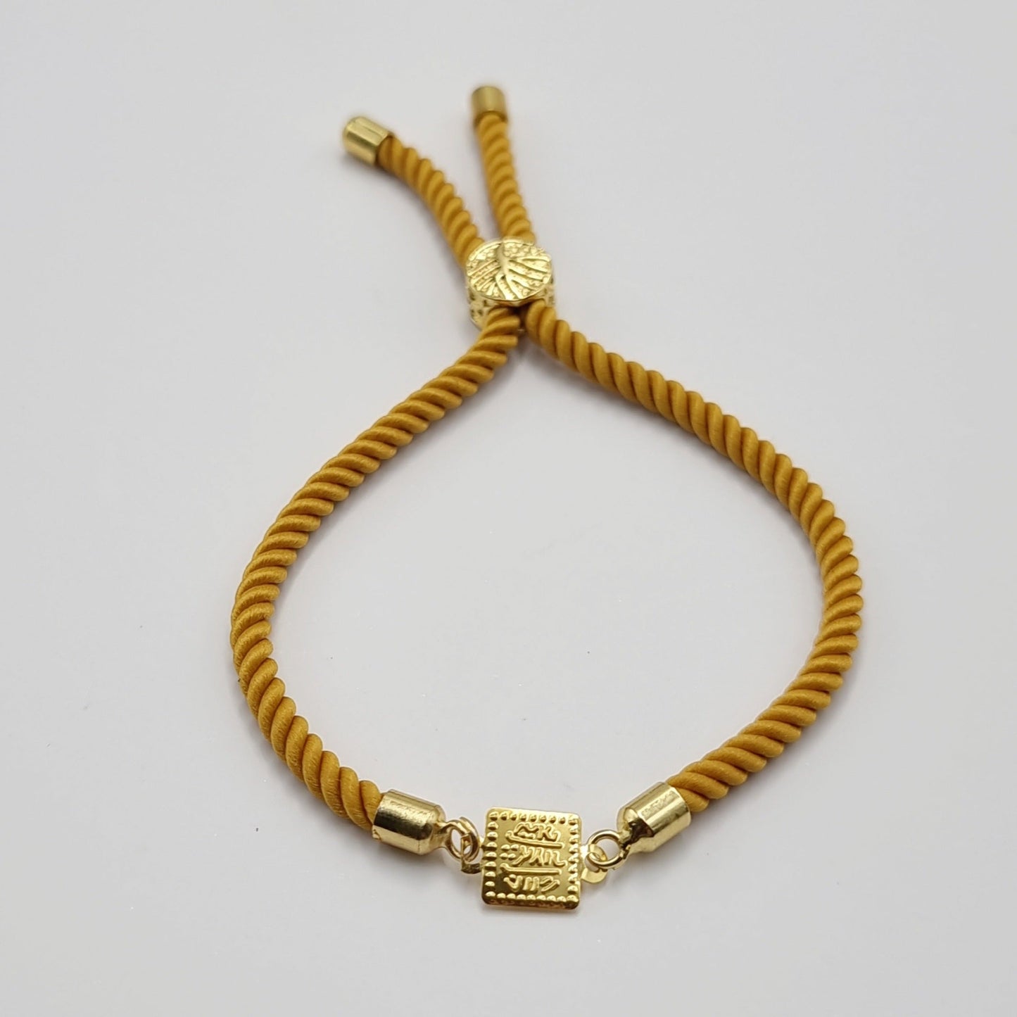 21K Pure Gold Adjustable Bracelet