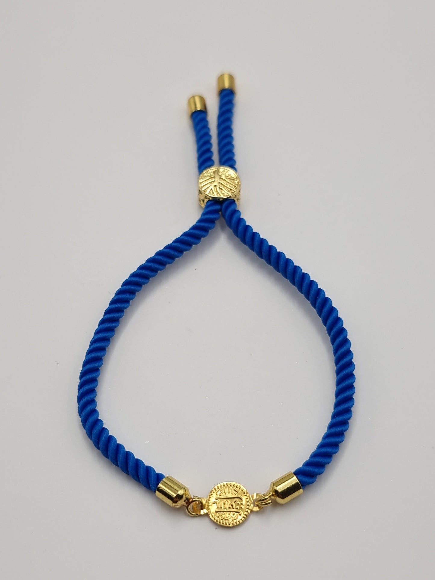 21K Pure Gold Adjustable Coin Bracelet