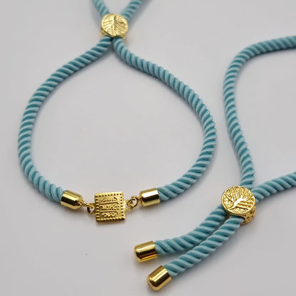 21K Pure Gold Adjustable Bracelet