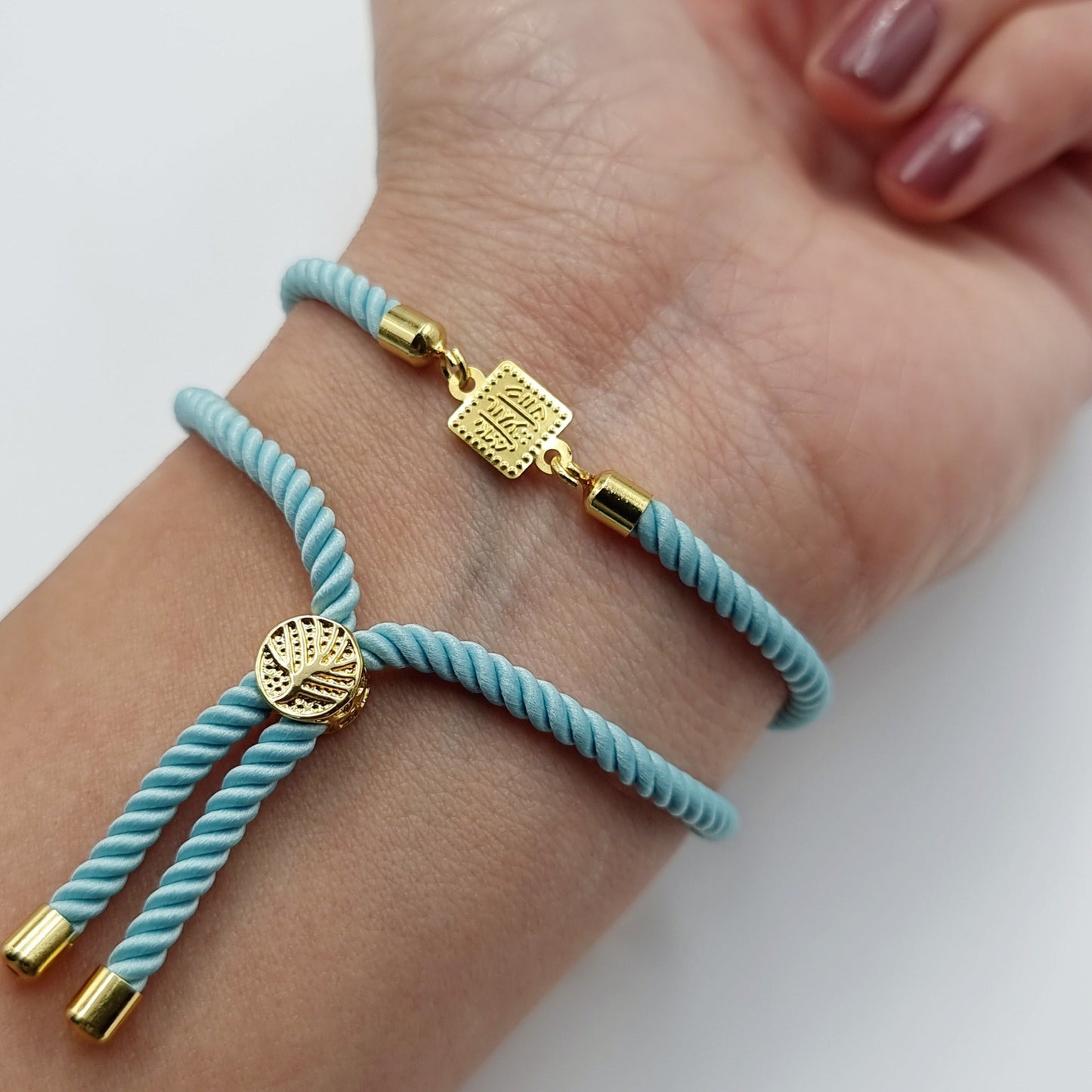 21K Pure Gold Adjustable Bracelet