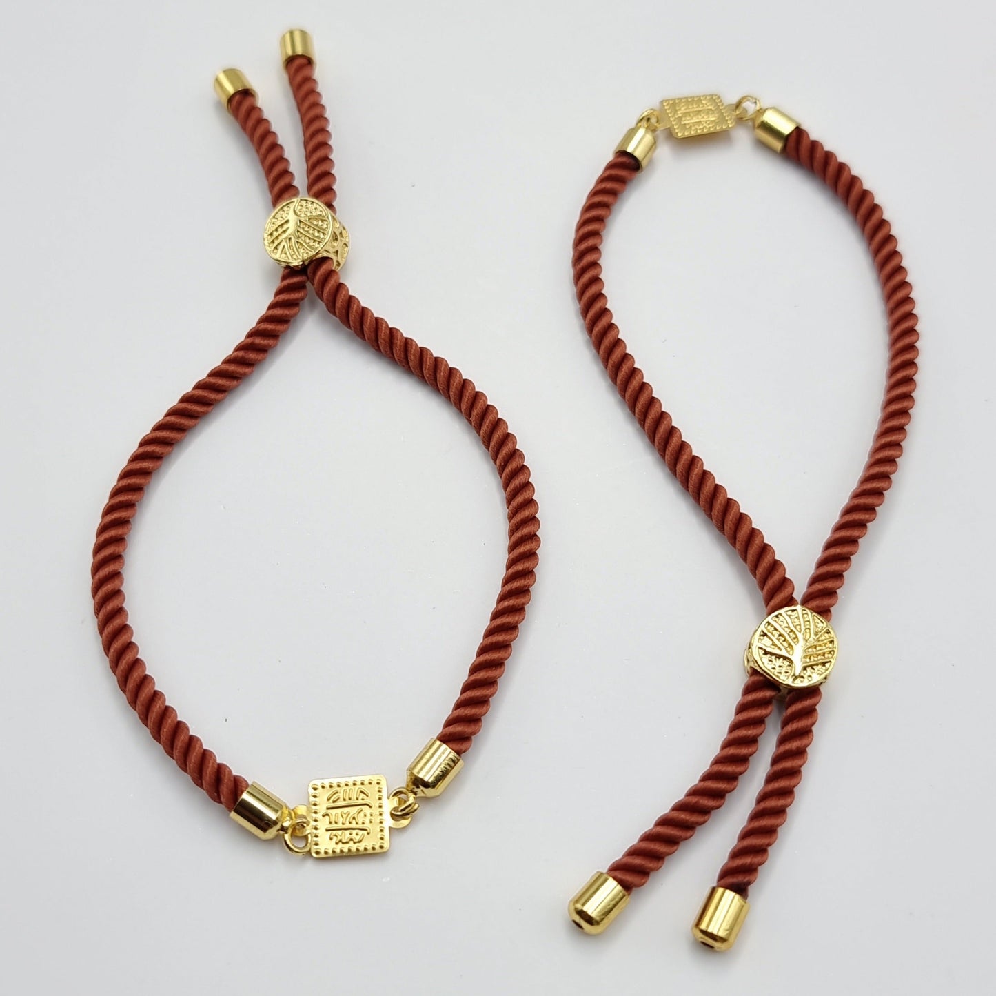 21K Pure Gold Adjustable Bracelet
