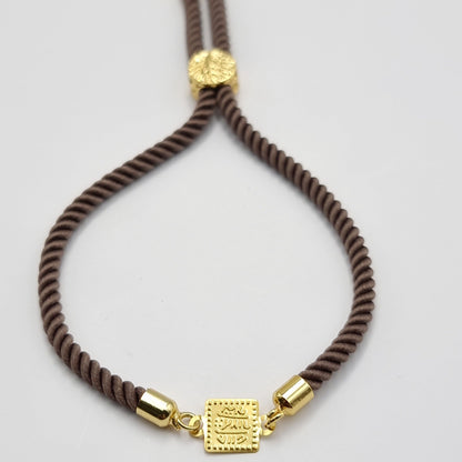 21K Pure Gold Adjustable Bracelet