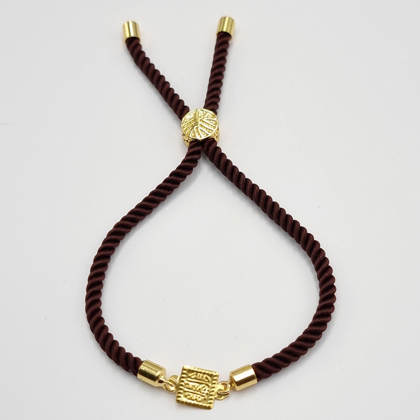 21K Pure Gold Adjustable Bracelet